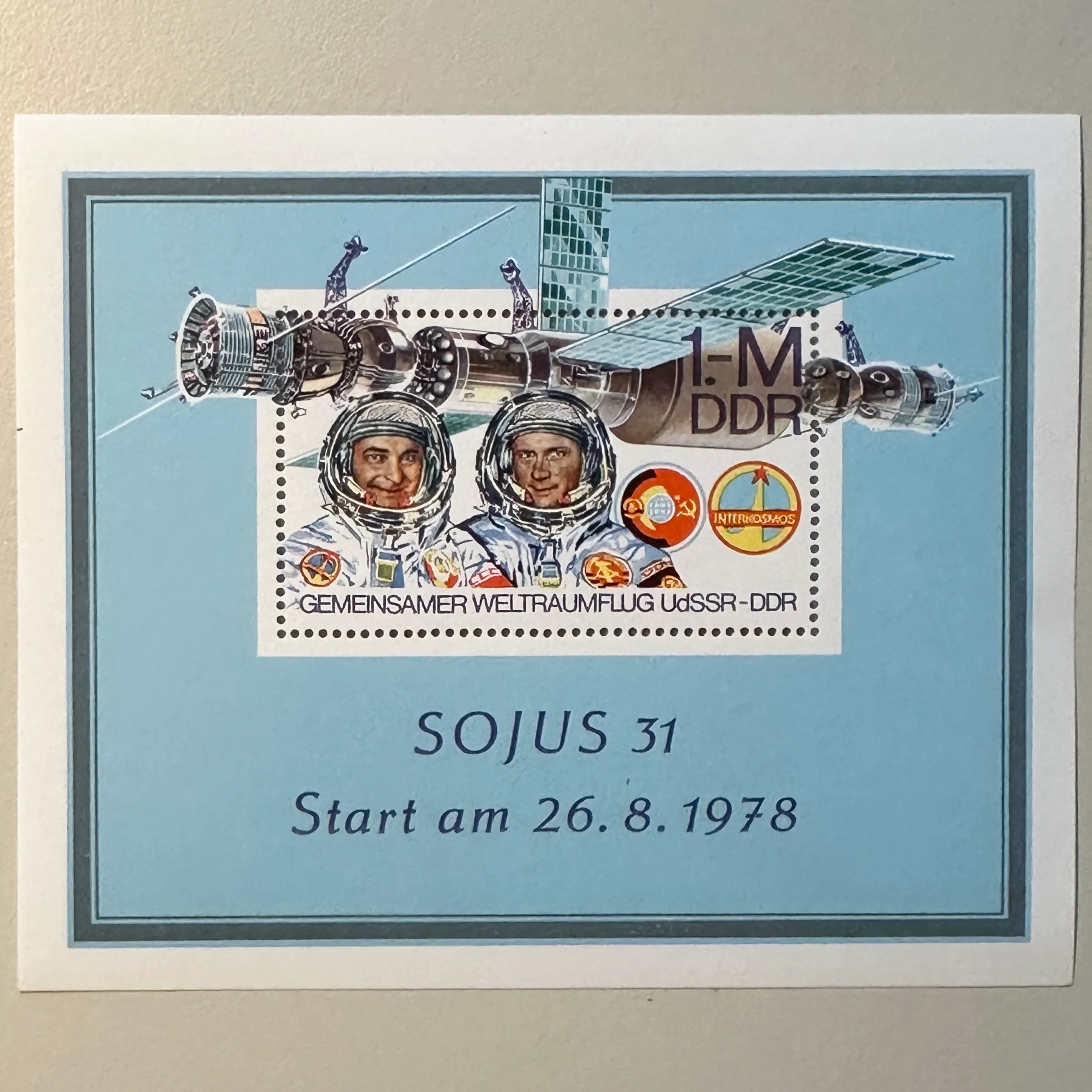 Vintage Mini Stamp Blocks: SPACE RACE - Image 6