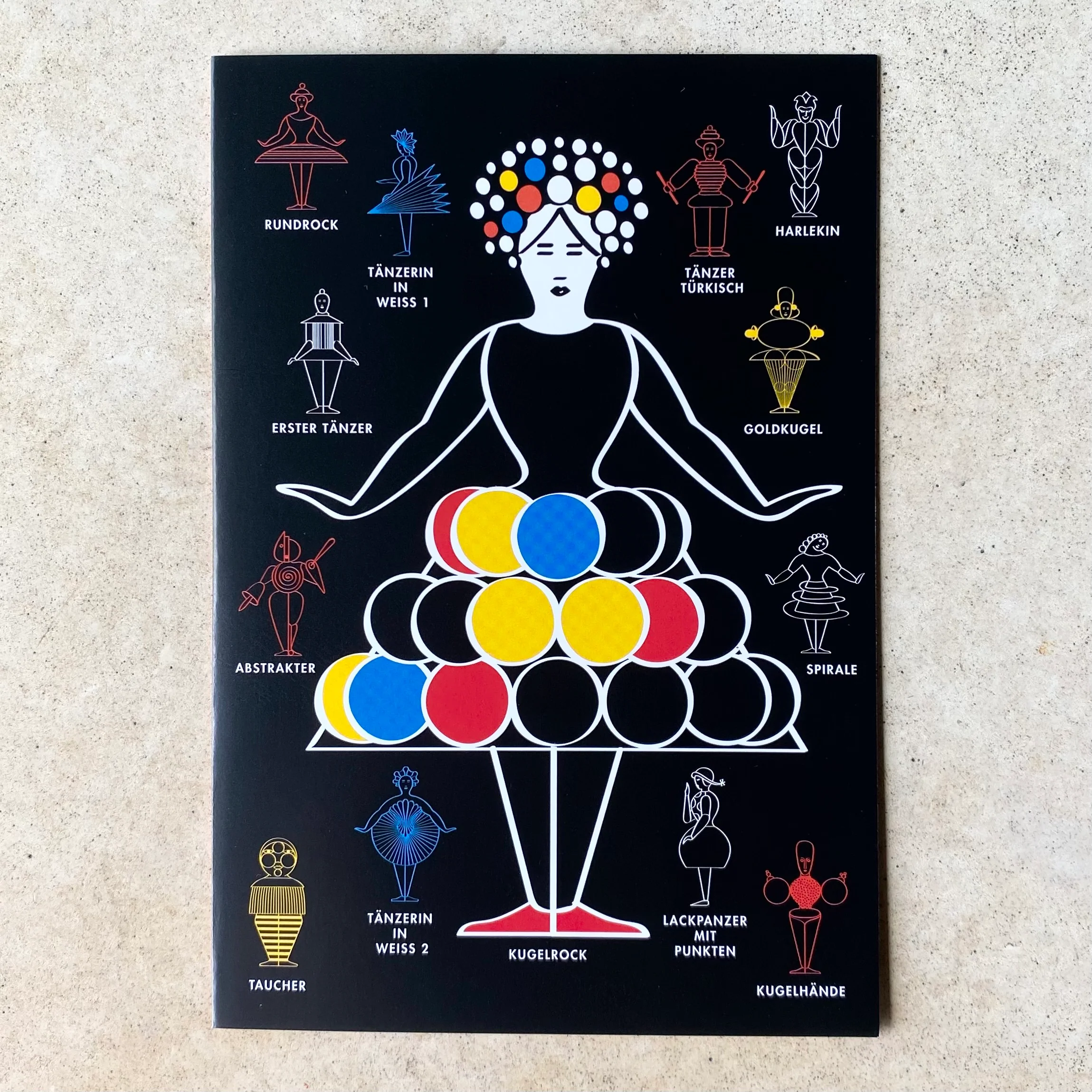 50% OFF Bauhaus Triadisches Ballett Greeting Cards - Image 3