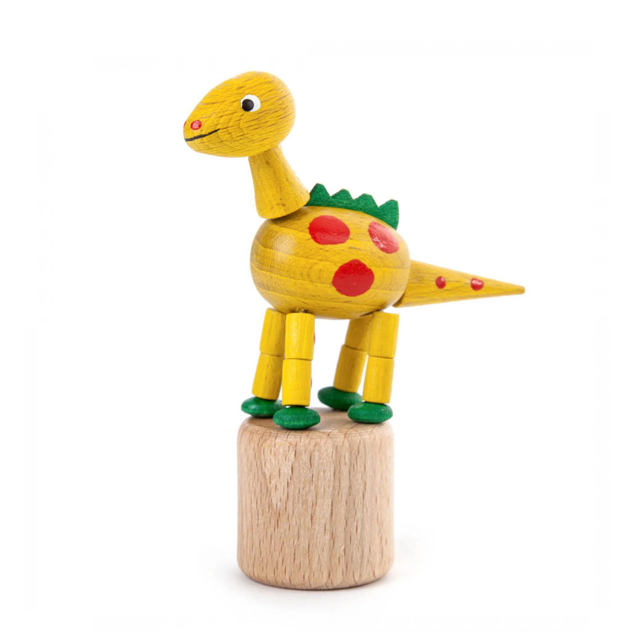 Wackeltier Dino Yellow