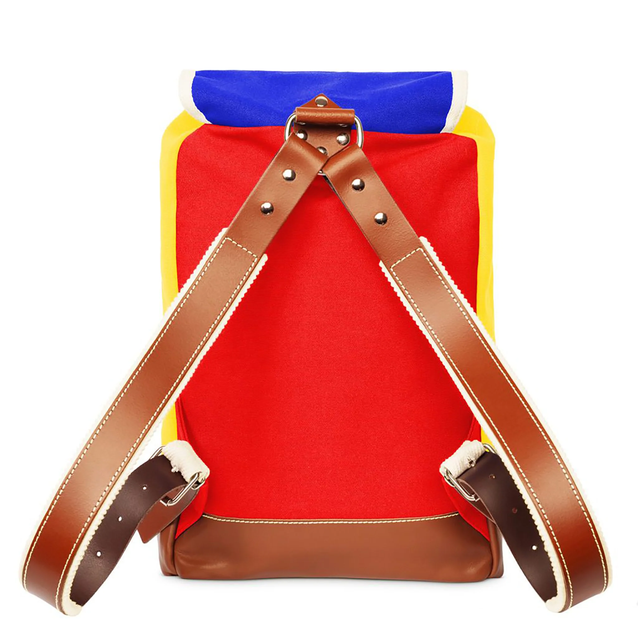 20% OFF YKRA Matra Mini Backpack Blue-Red-Yellow - Image 4